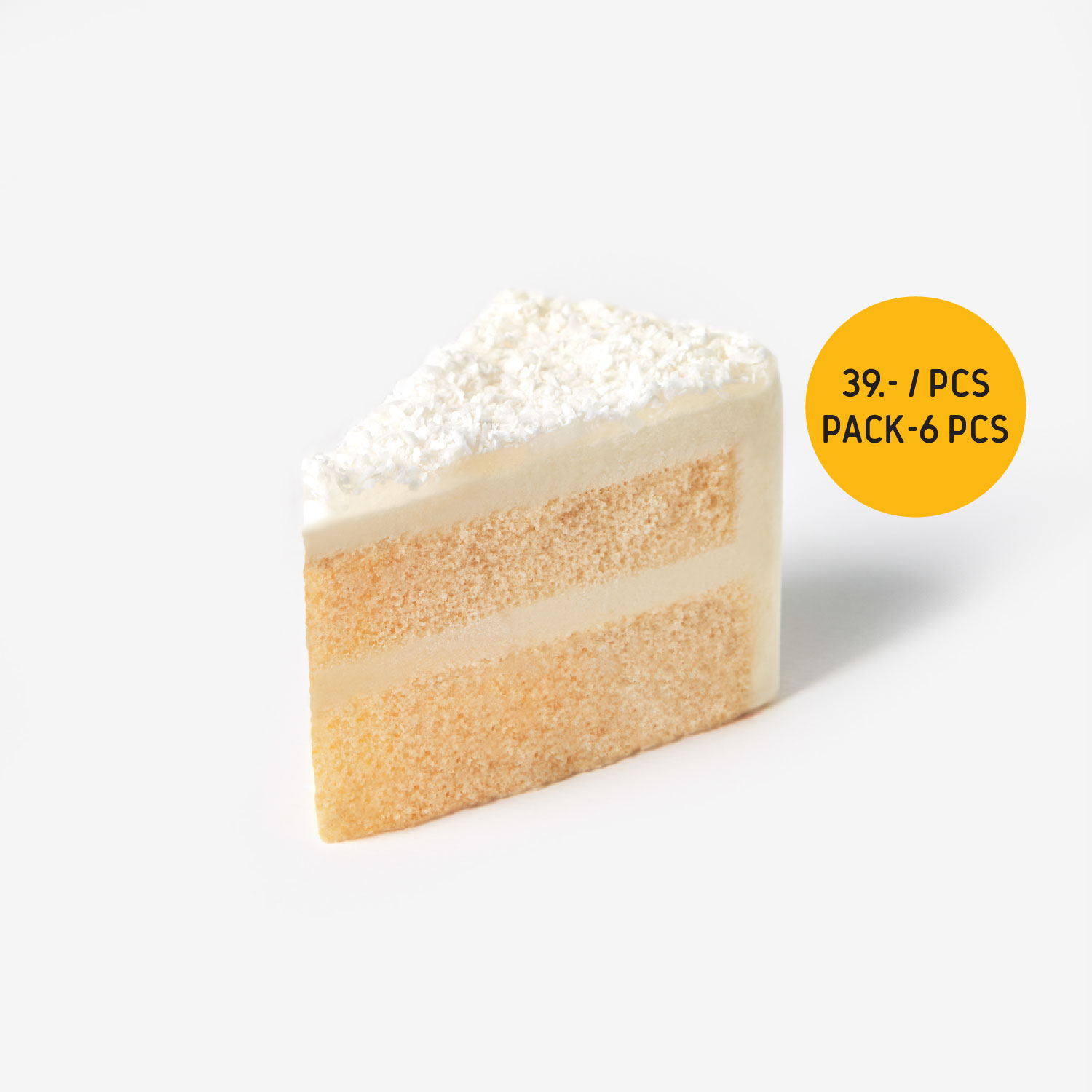 SYNOVA Mini Coconut Mousse Cake (Size 2 Pound) (Pack)